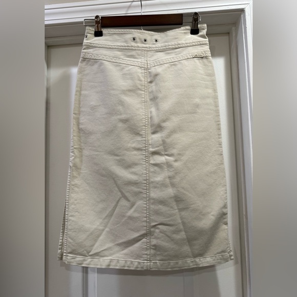 UNIONBAY 🆕🆕 Beige Hip-Hugger Skirt  Juniors Size 1 - Picture 5 of 15